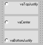acradiobuttonvertjustifyss