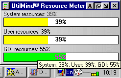 Resource Meter - Snapshot